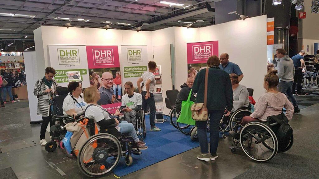 dhr monter på mässan leva och fungera